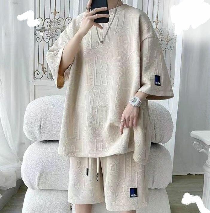 T-shirt + Short Pour Homme