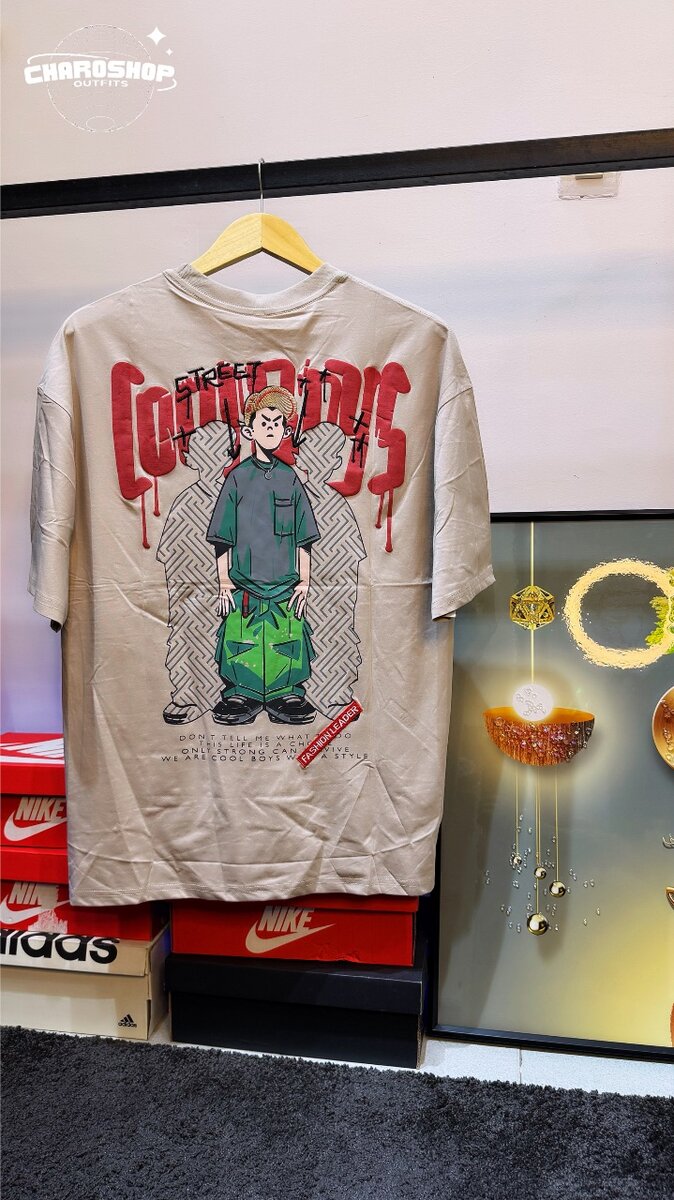 T-shirt street style graphique