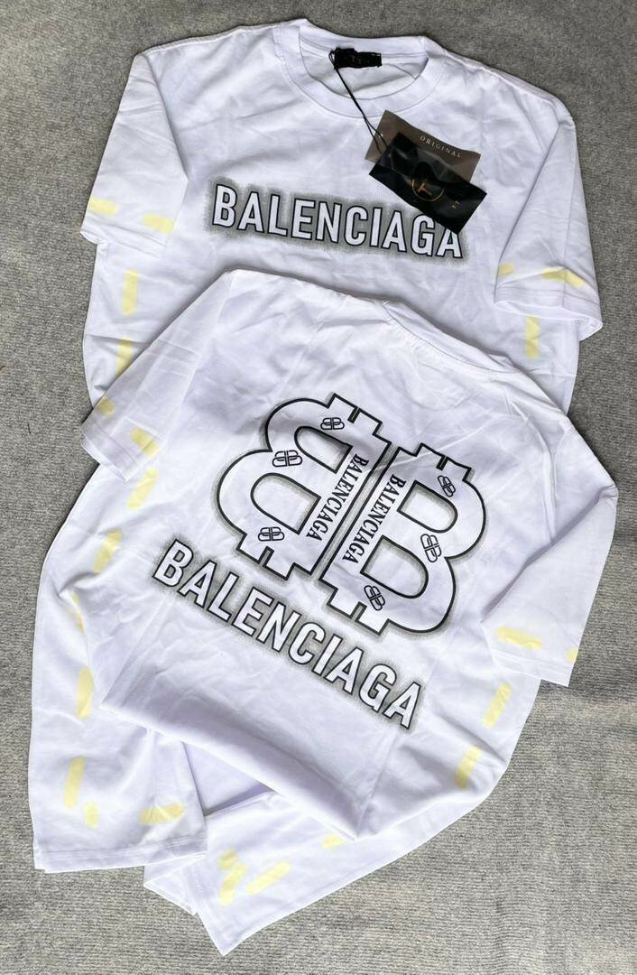 T-shirt en coton imprimé