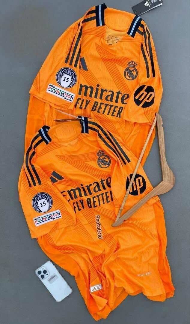 Maillot Football Réal Orange