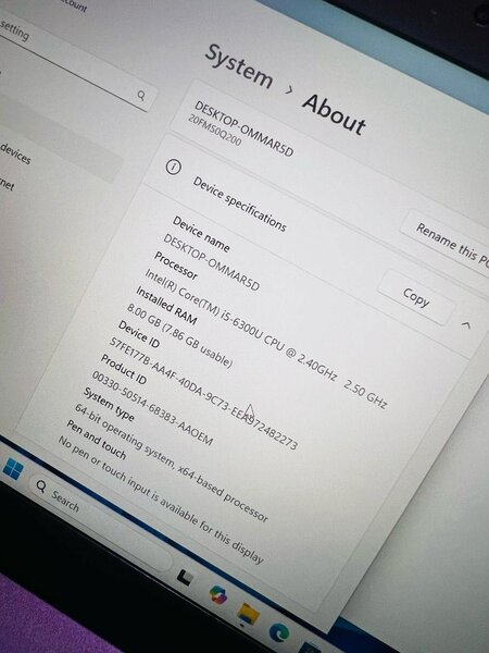 Lenovo thinkpad T460