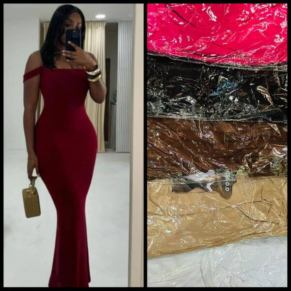 Robe longue élégante soirée