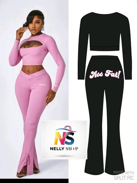 Ensemble Femme Rose Sexy