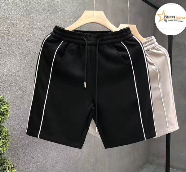 Shorts à rayures sport