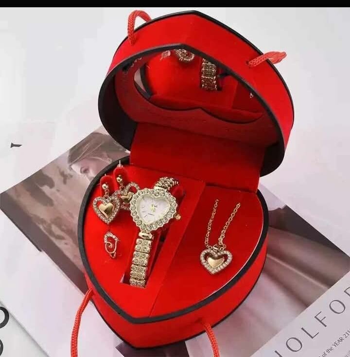 Coffret Bijoux Coeur Élégant