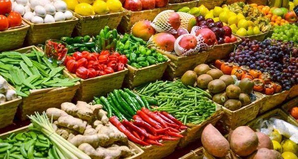 Fresh Vegetables And Fresh Fruits From farm.