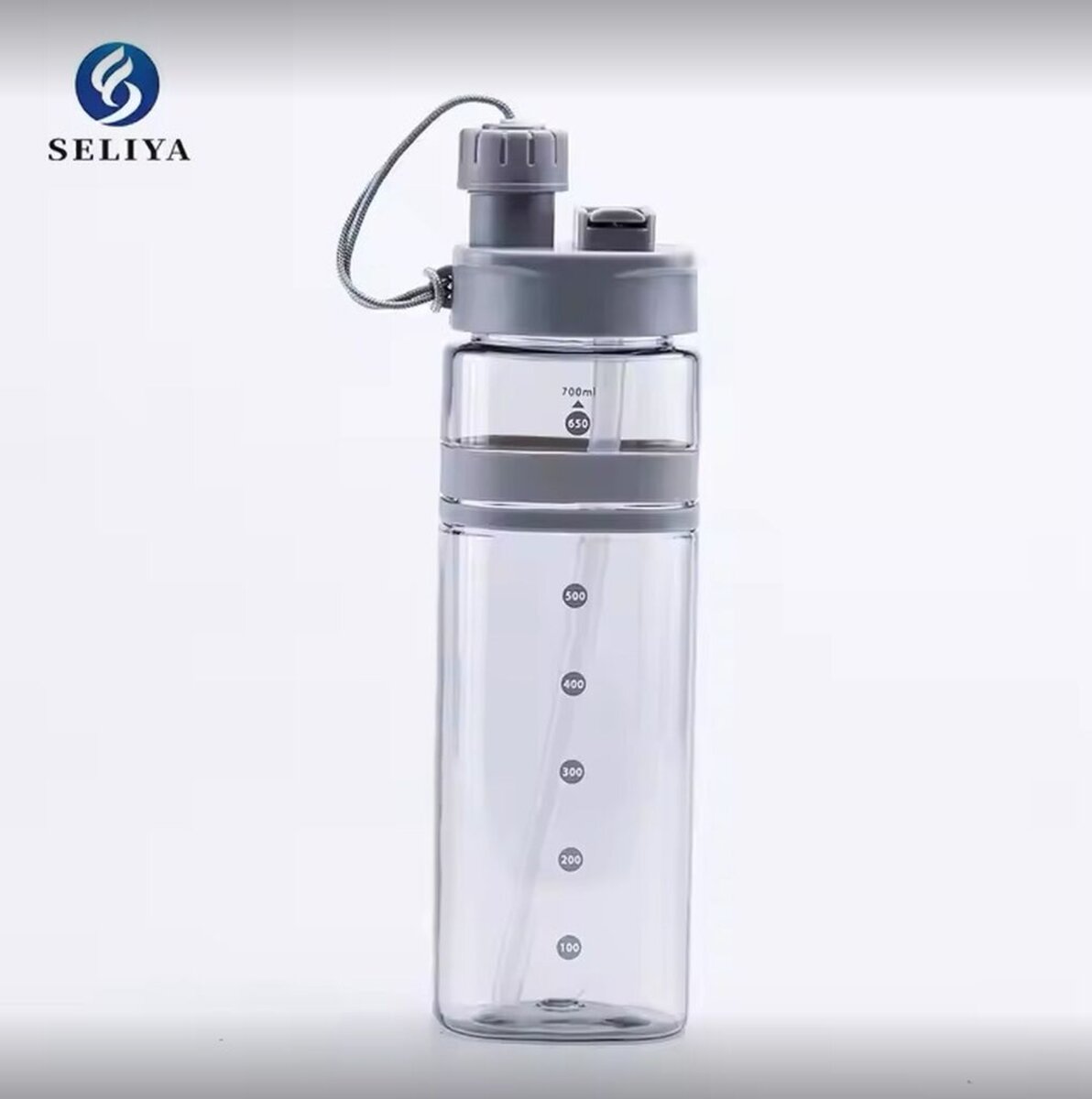 Бутылка для воды (жидкости) Объем 0,7 литра Возможность пить через