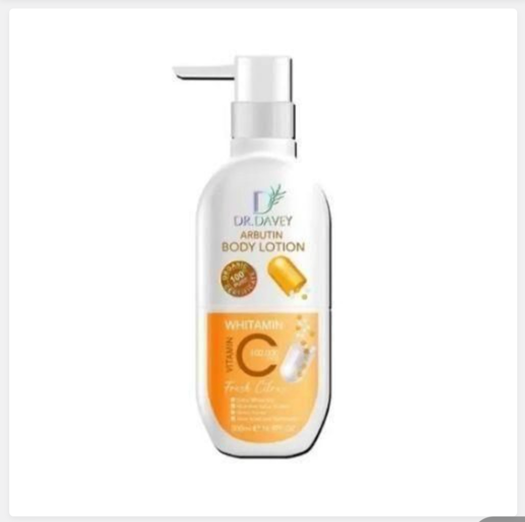 Dr. Davey Arbutin body lotion