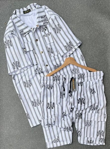 Ensemble chemise et short d'été