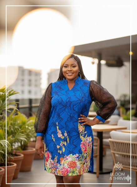 Robe casual grande taille