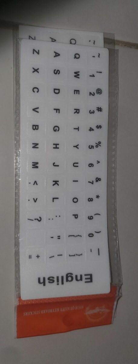 Autocollants de Clavier en PVC