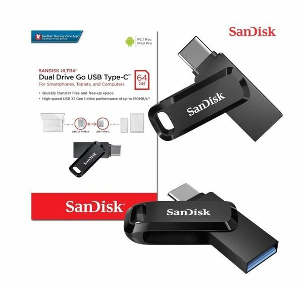 SanDisk Clé USB Type-C 64GB