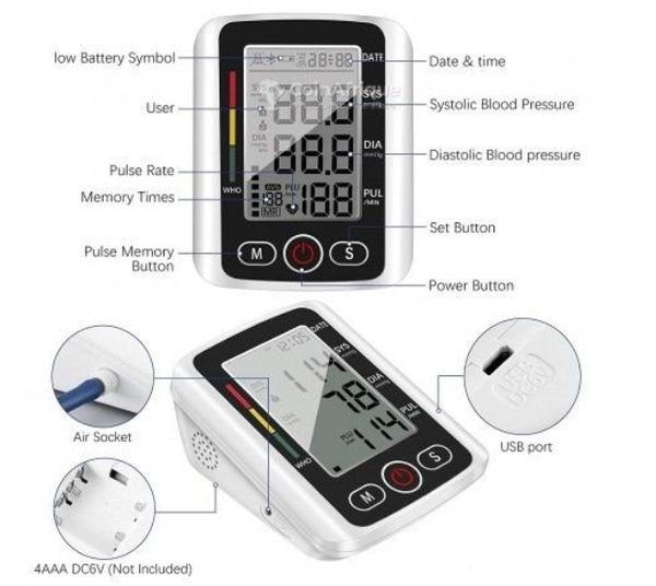 Tensiomètre électronique à brassard
