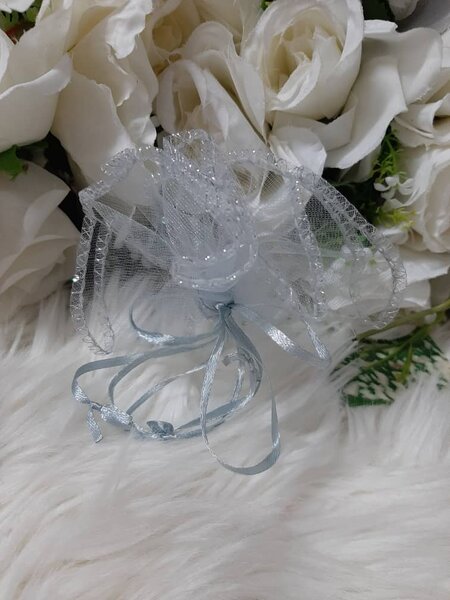 Tulles à cordes argent