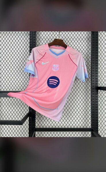 Maillot de football rose Nike