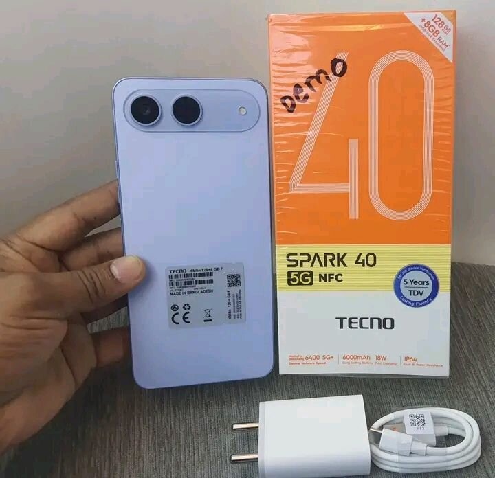 Smartphone Tecno Spark 40 5G