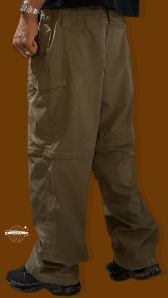 Pantalon cargo décontracté