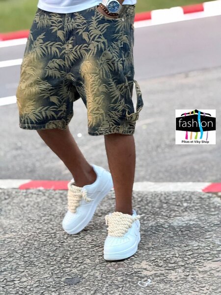 Shorts camouflage décontractés