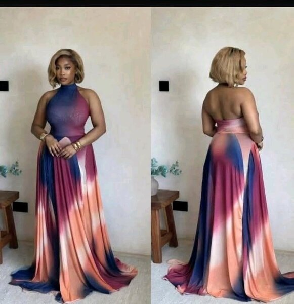 Robe d'été fluide élégante