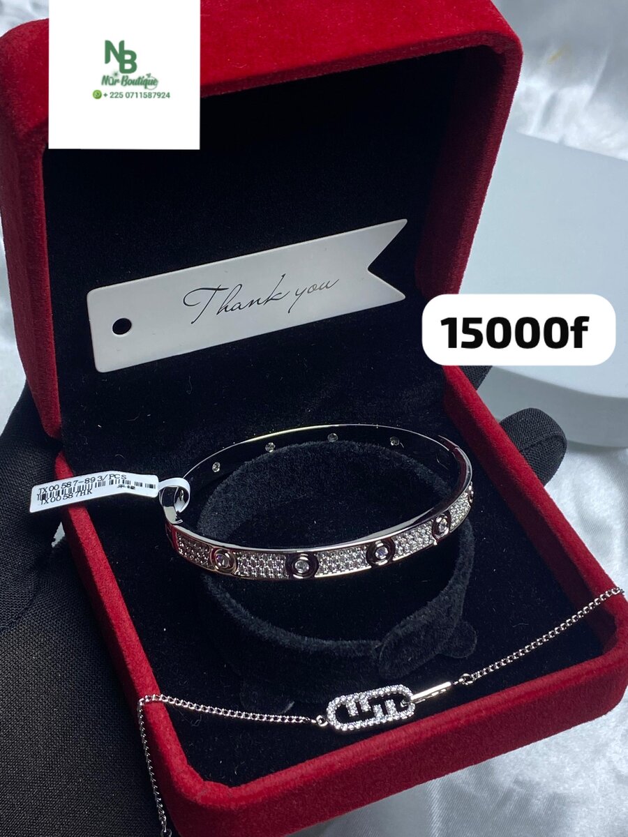 Bracelet et Collier Élegant Femme