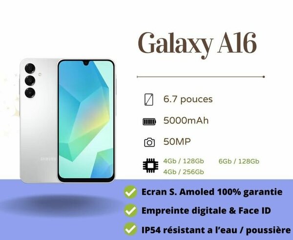 Samsung Galaxy A16 128Go