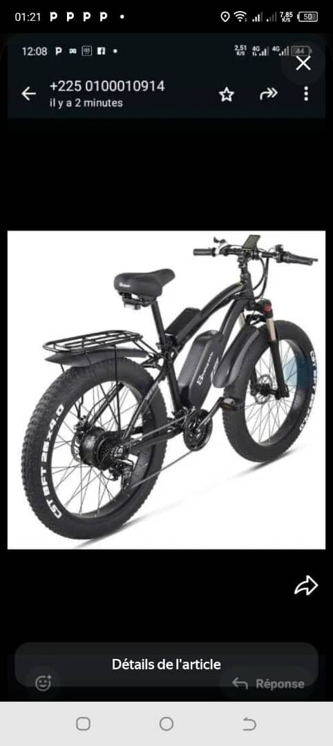 Vélo électrique tout-terrain