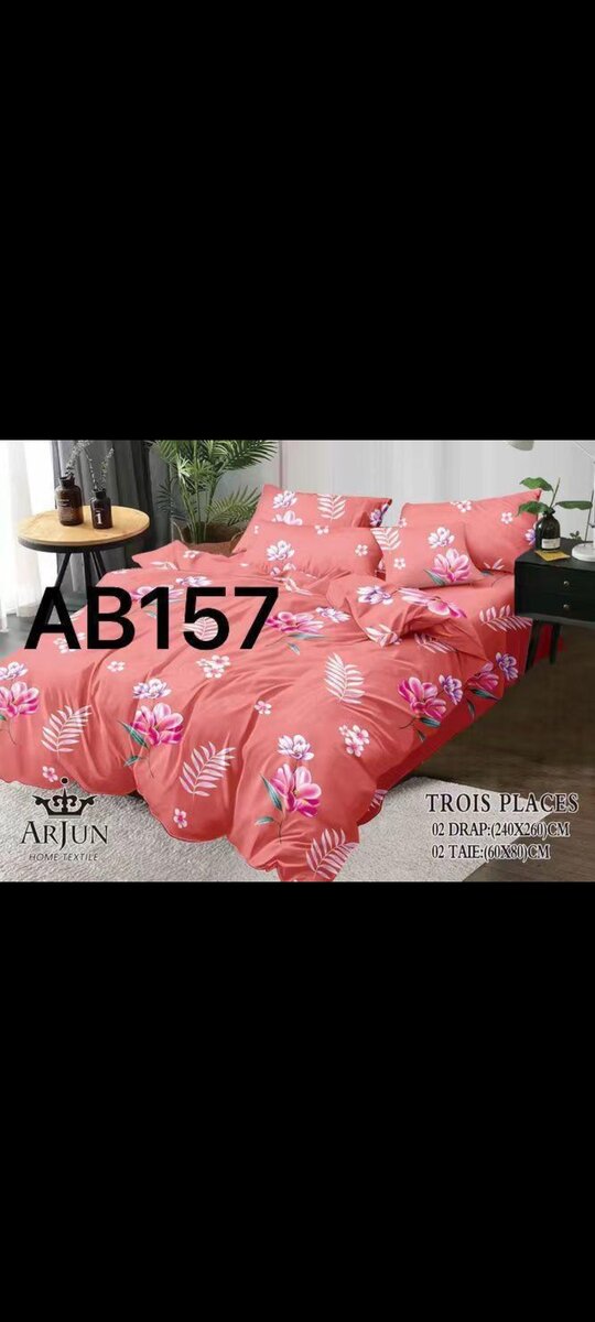 Draps de lit 3 places