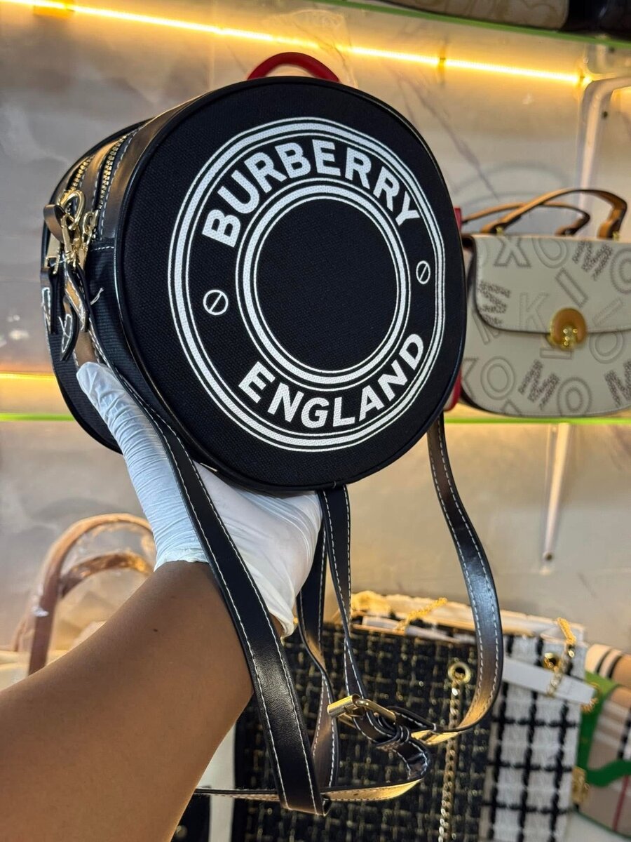 Sac bandoulière rond élégant