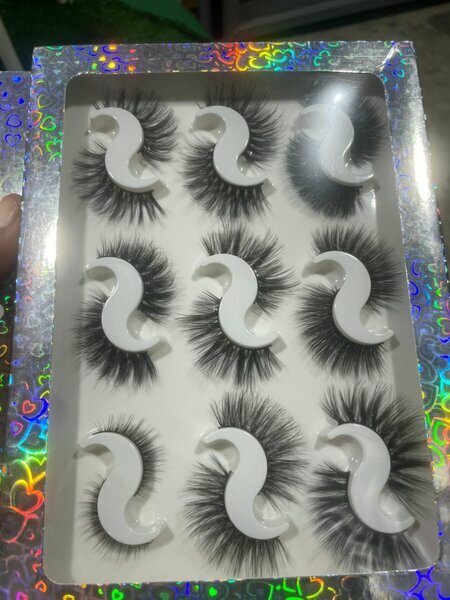 Faux cils volume boîte holographique