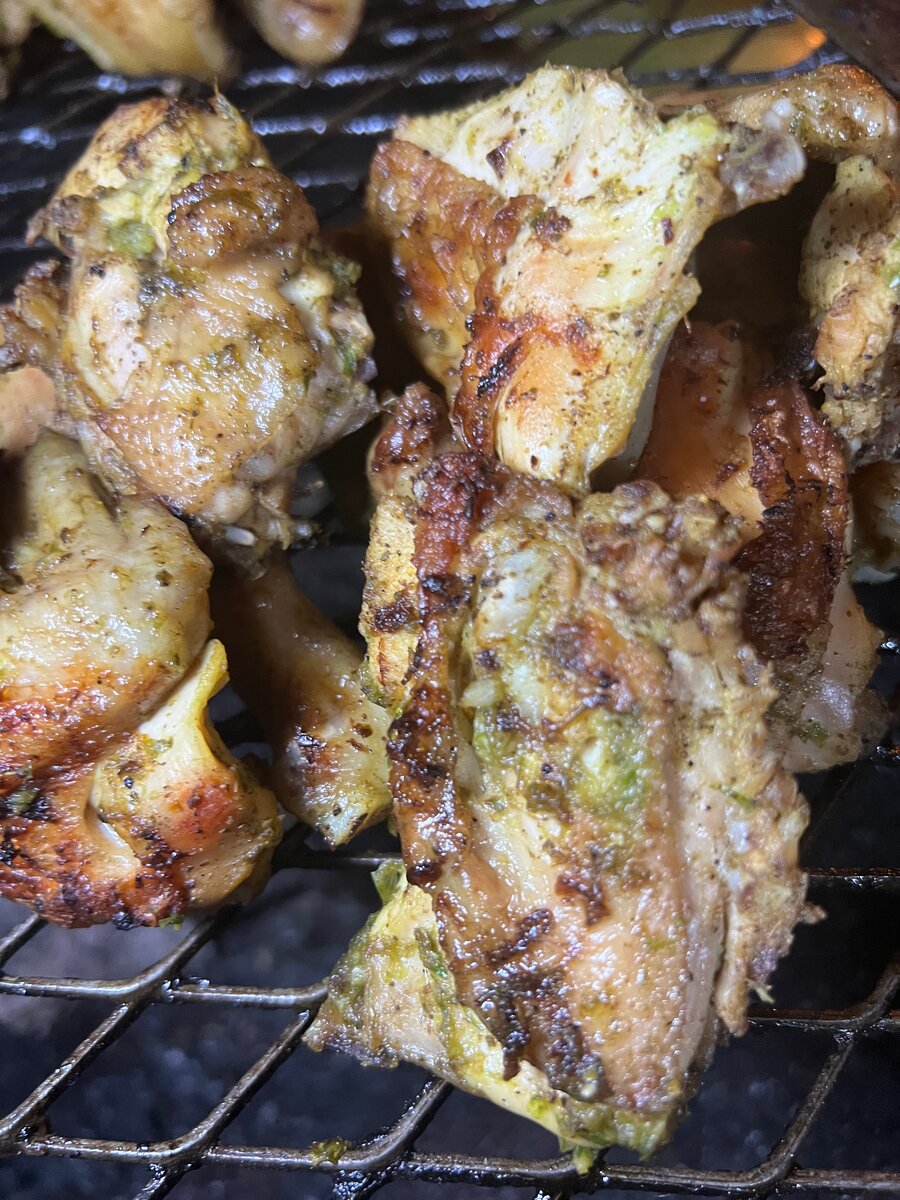 Poulet grillé épicé