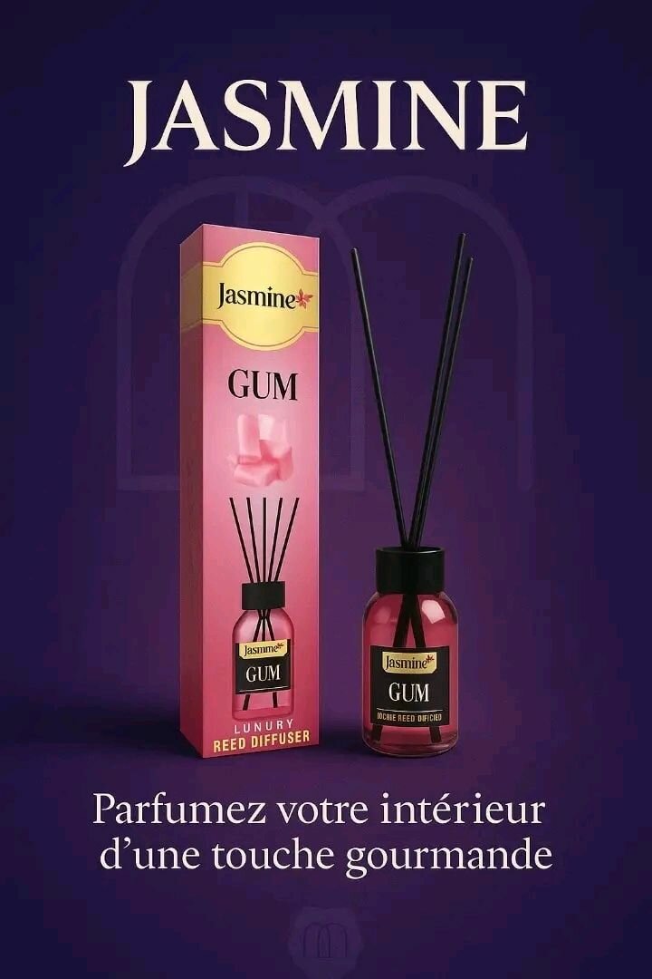 Diffuseur à bâtonnets Jasmin