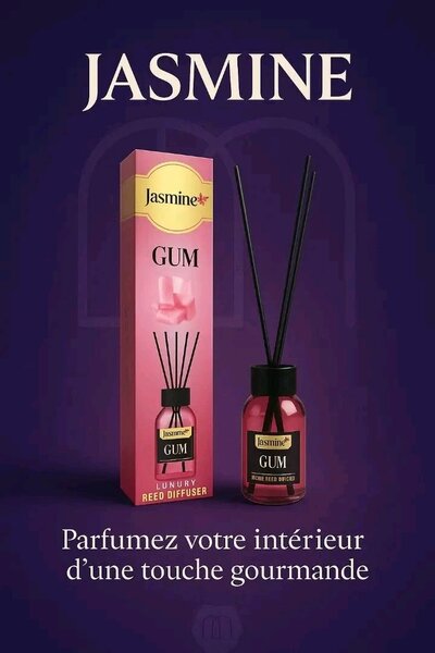 Diffuseur à bâtonnets Jasmin