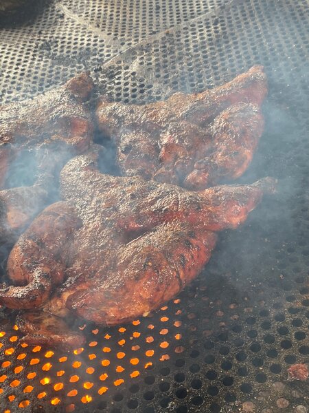 Délicieux Poulet Grillé BBQ