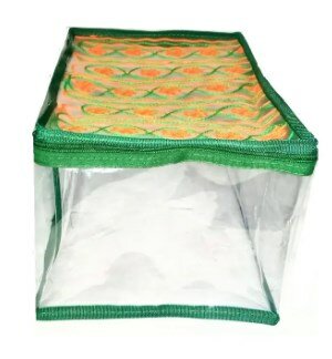 CUSTOMIZE transprant emproidry storage bag (under garment &cosmatic pouch)transprant