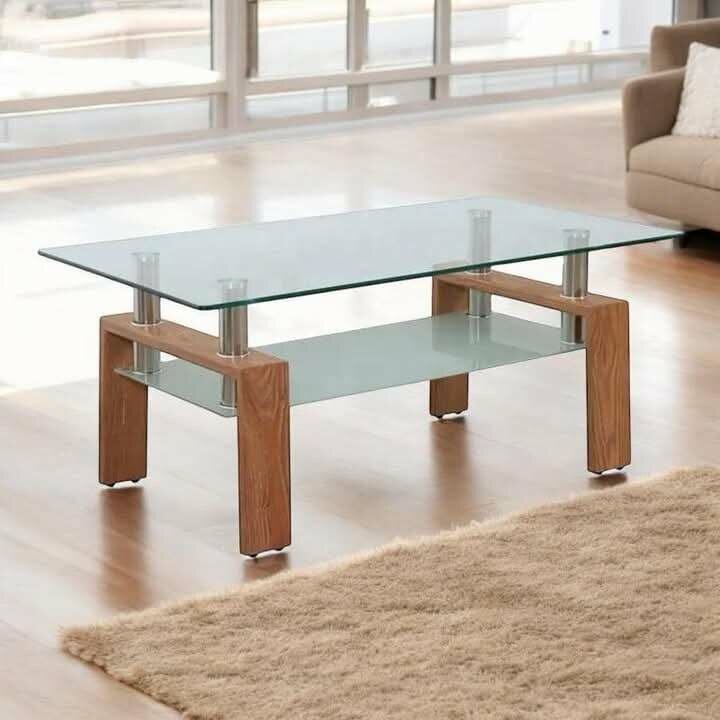 Table vitrée Centrale Basse