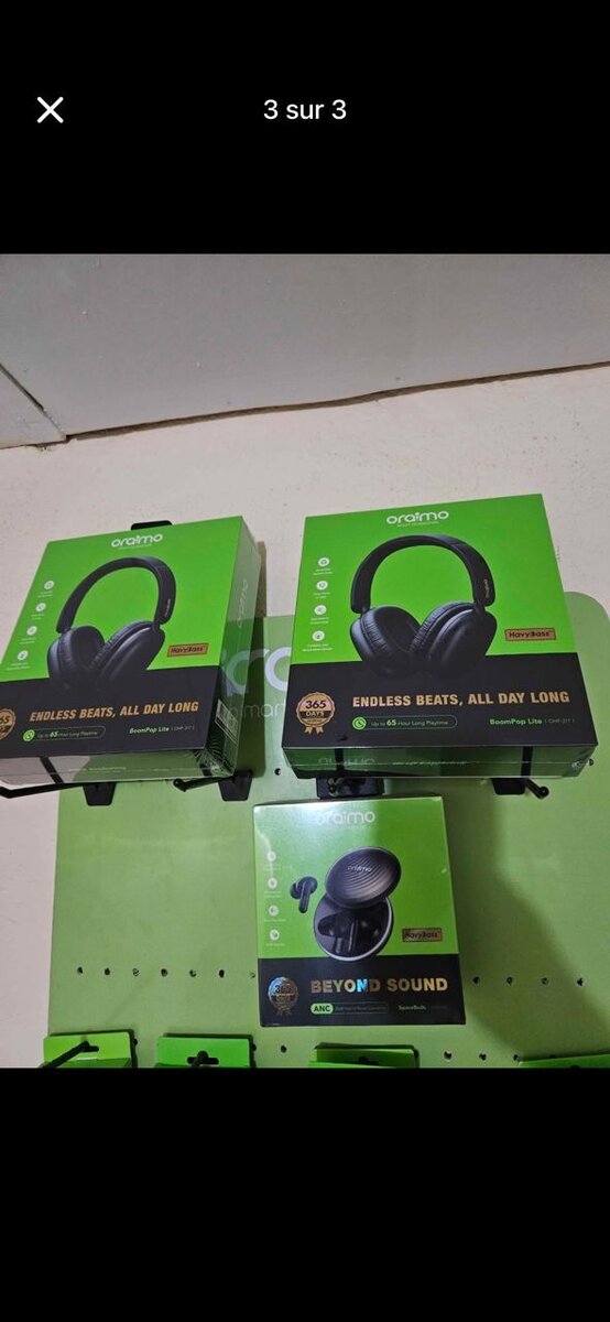 Casque sans fil Oraimo Booming Bass