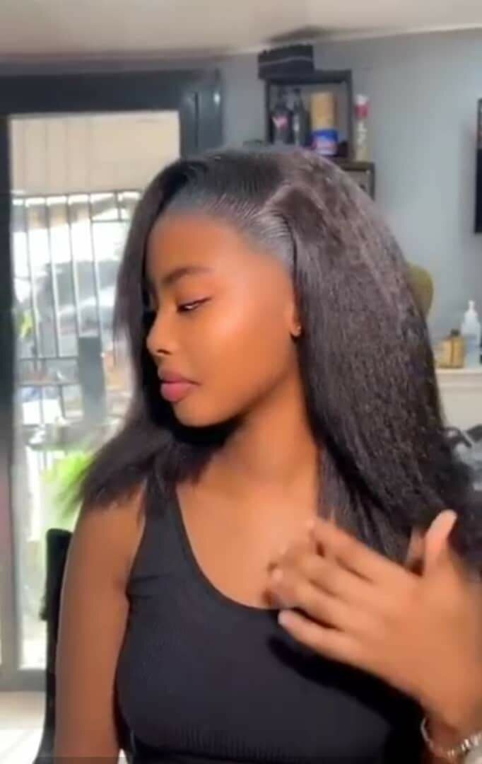 Perruque effet cheveux T16