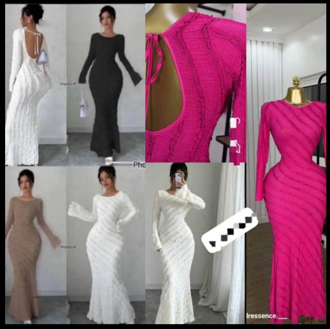 Robe élégante longue soirée