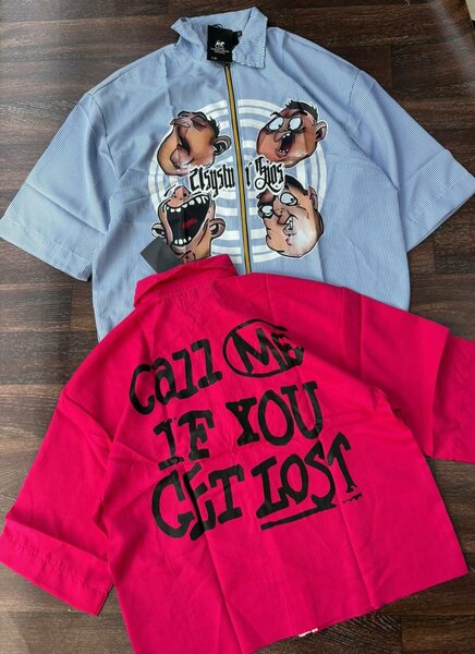 Chemises créatives imprimées