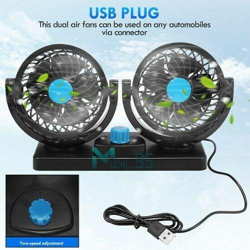 Double Ventilateur électrique