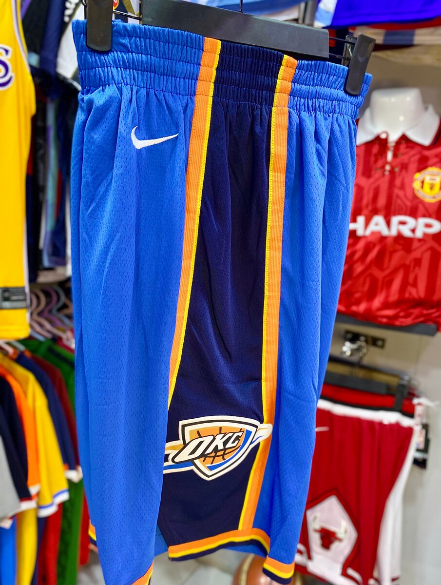 Short de basket OKC bleu