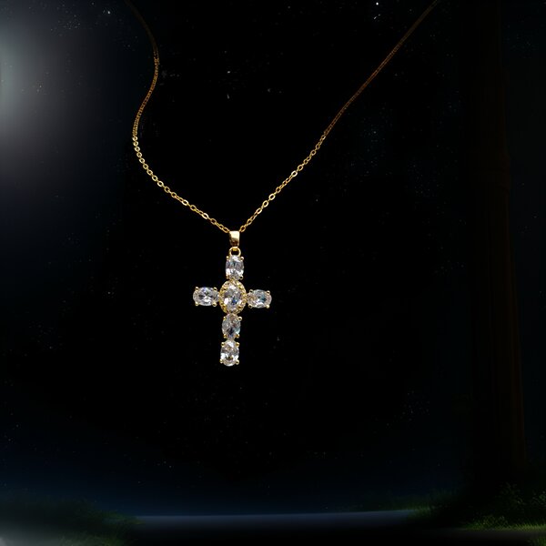 Stainless gold necklaces