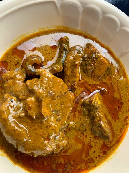 Placali sauce graine