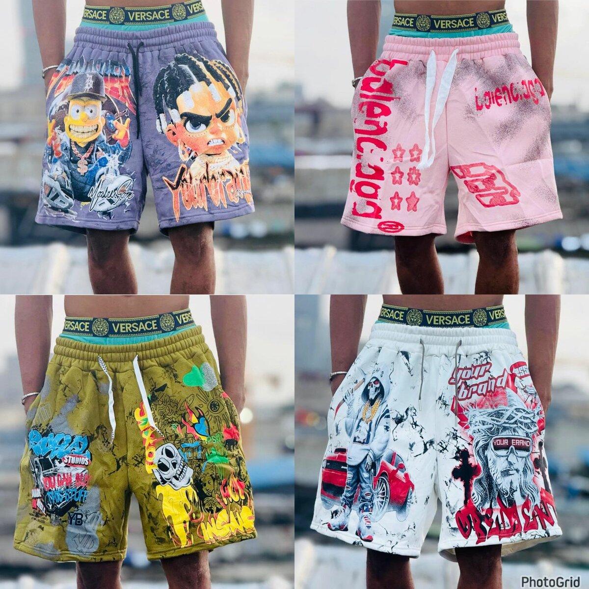 Shorts graphiques tendance
