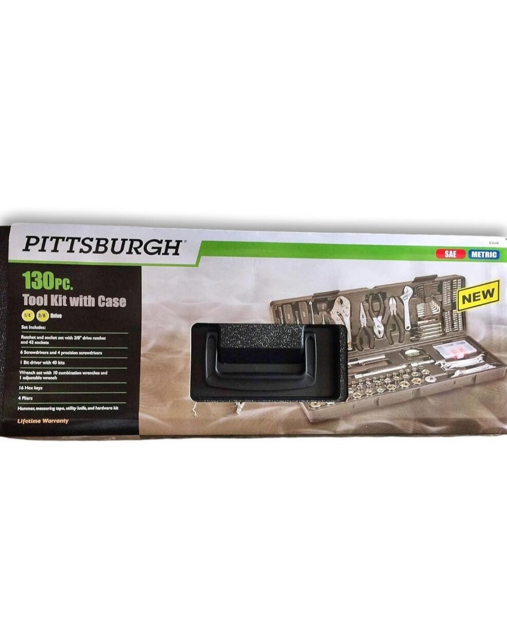 PITTSBURGH 130 PCS TOOL SET
