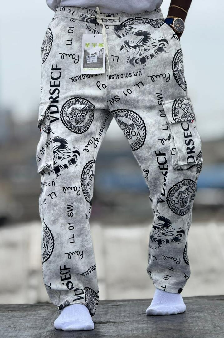 Pantalons décontractés imprimés pour hommes