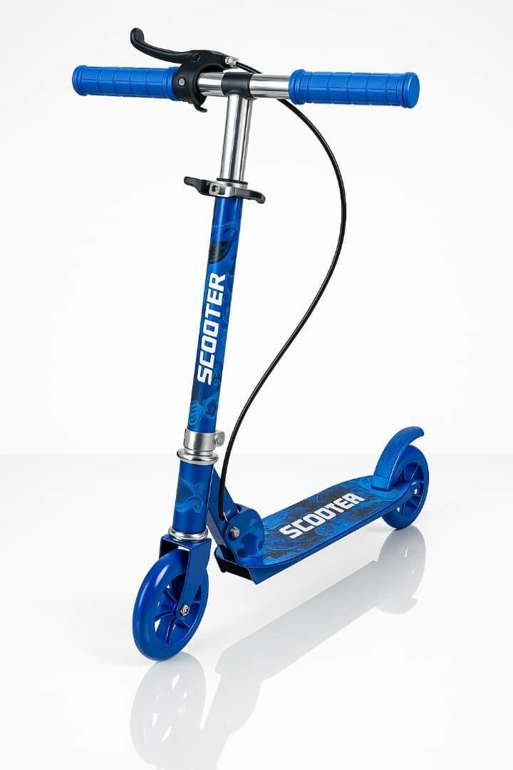 Trottinette Pliable Enfant Bleu