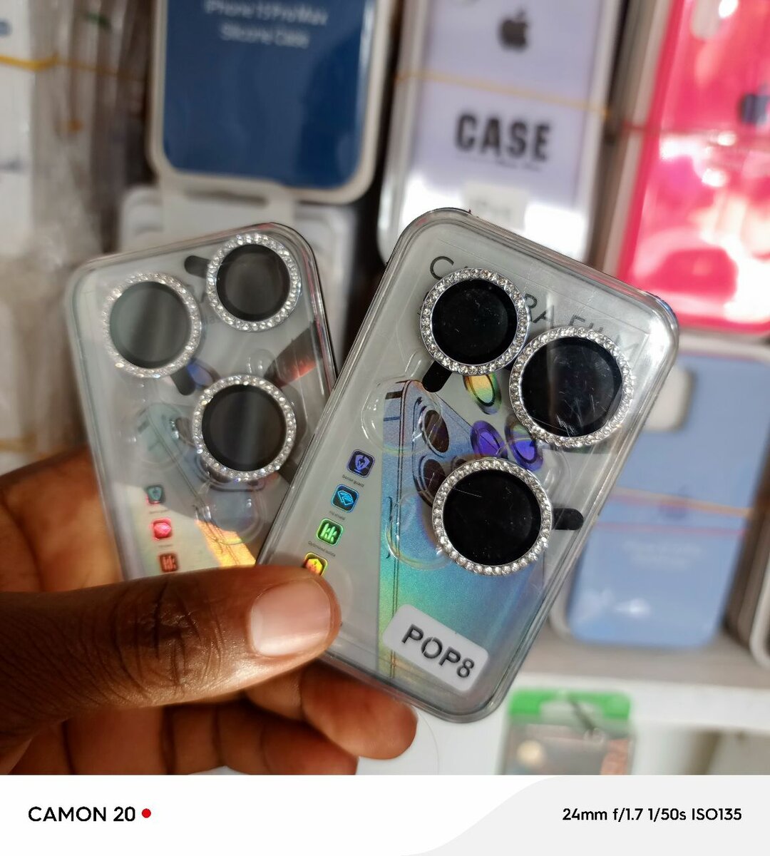 Protège camera tecno