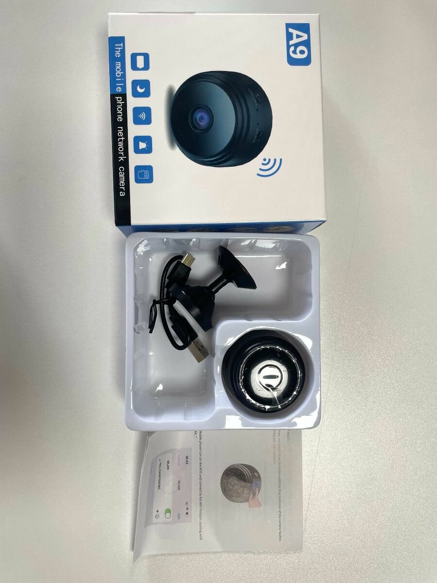 Mini Caméra de Surveillance WiFi