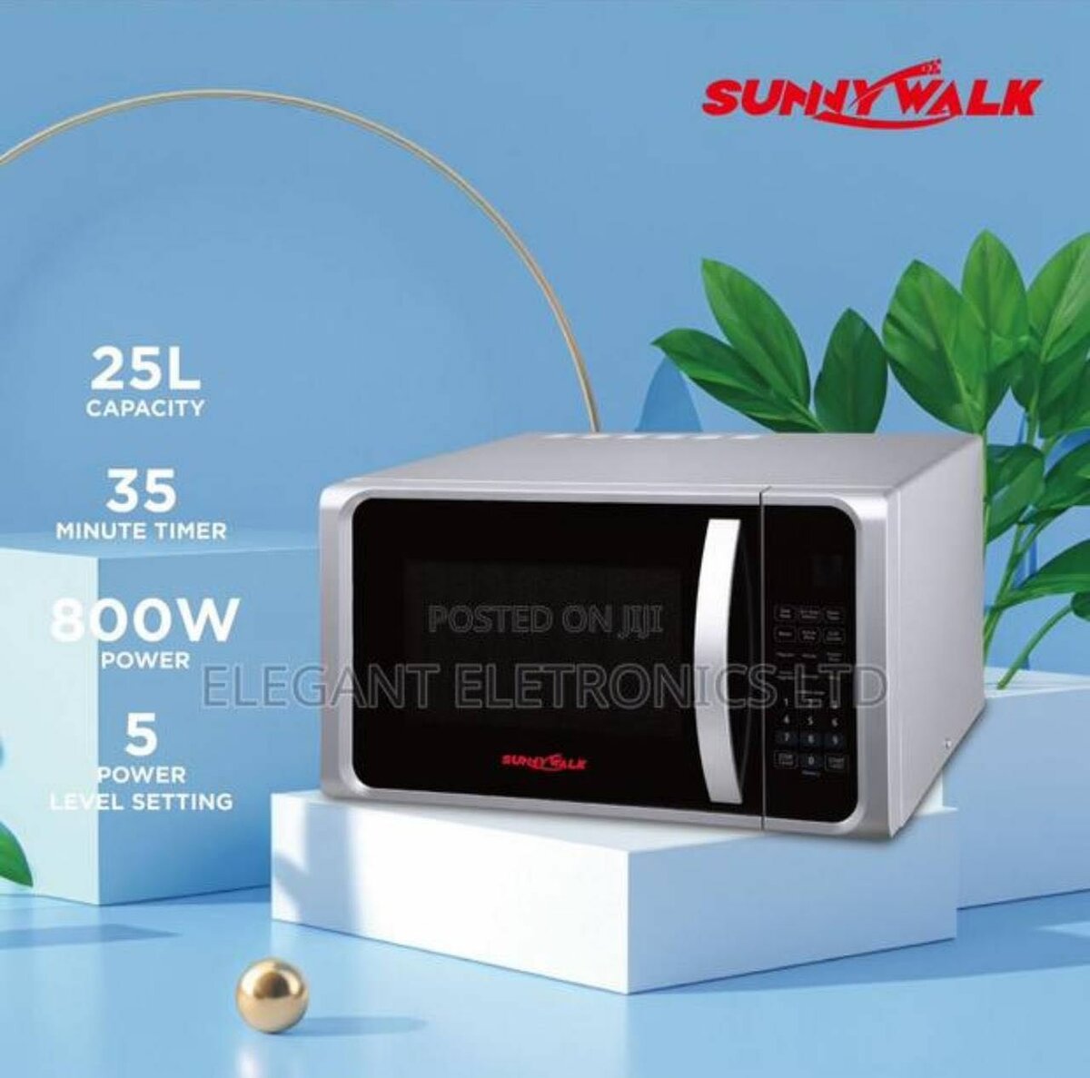 SUNNY WALK 25L MICROWAVE OVEN  GRILL